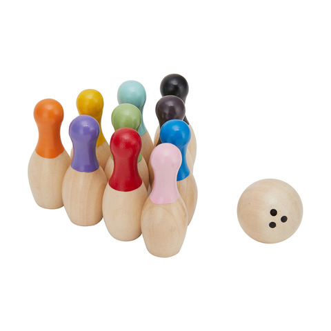 mini bowling ball set