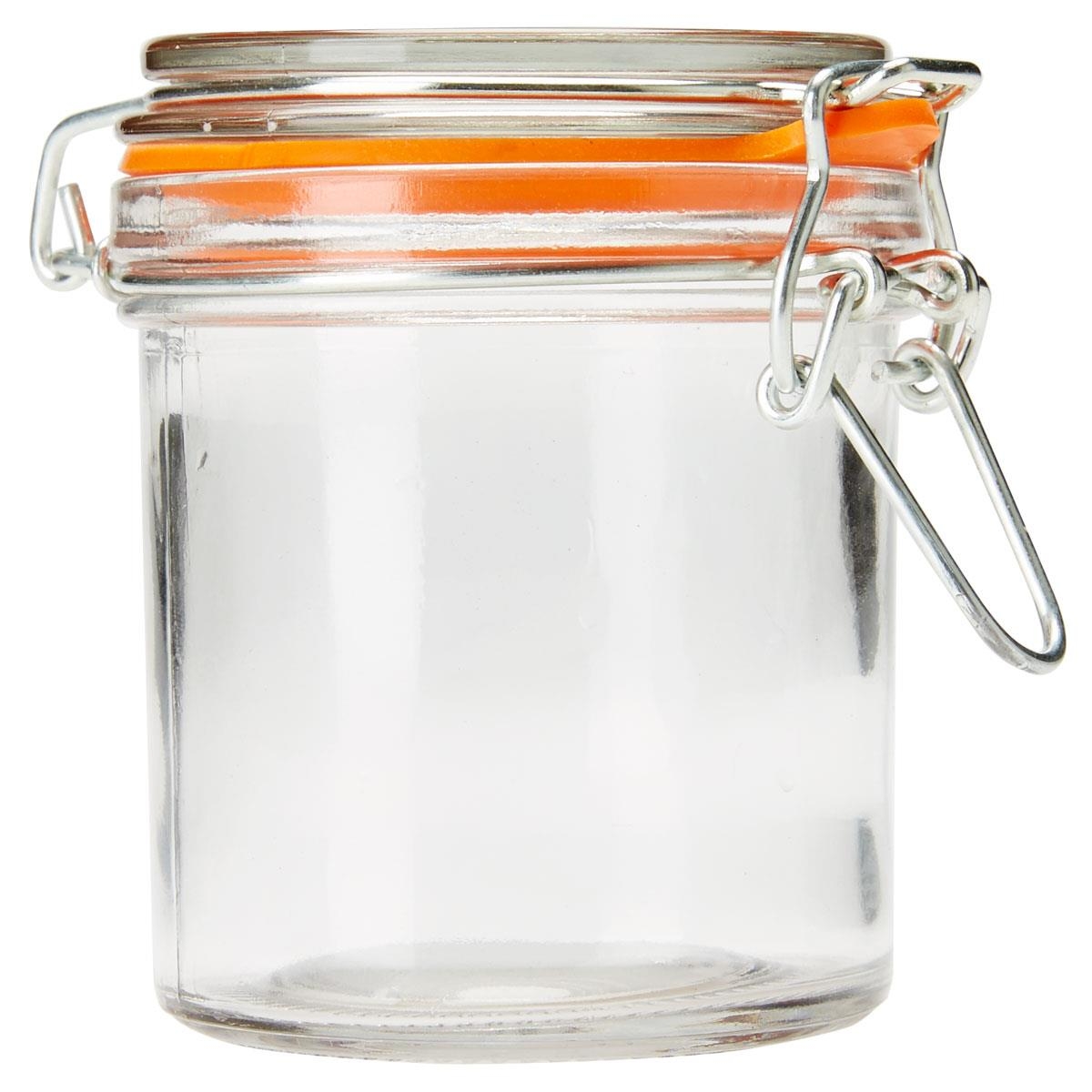 260ml Clip Lid Glass Jar KmartNZ