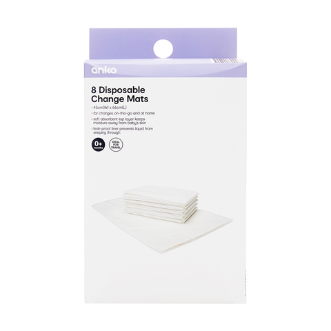 Disposable Change Mat Pack Of 8 Kmartnz