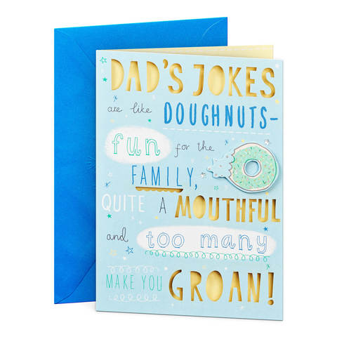 Hallmark Birthday Card for Dad Dads Jokes - Kmart NZ