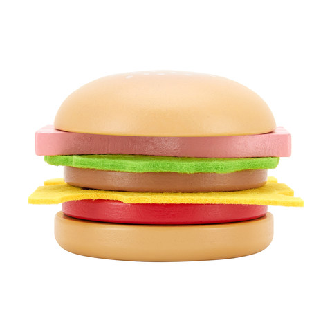 Wooden Hamburger Playset - Kmart NZ