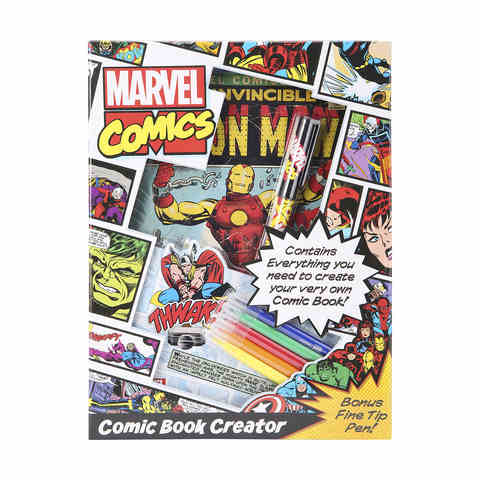 Marvel Comic Book Creator Kit Kmartnz