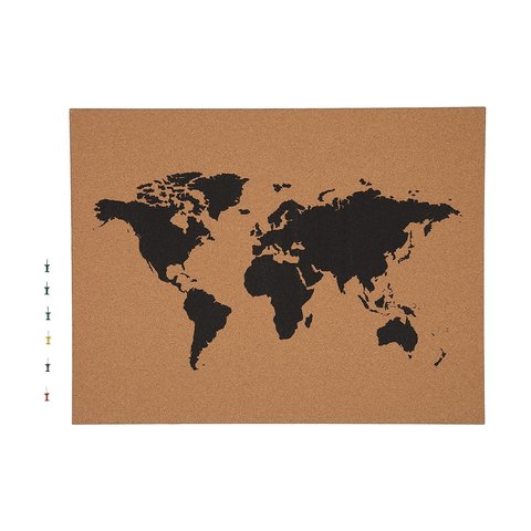 Cork Board World Map | KmartNZ