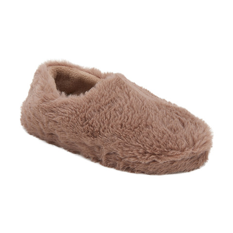 Basic Furry Slippers | KmartNZ