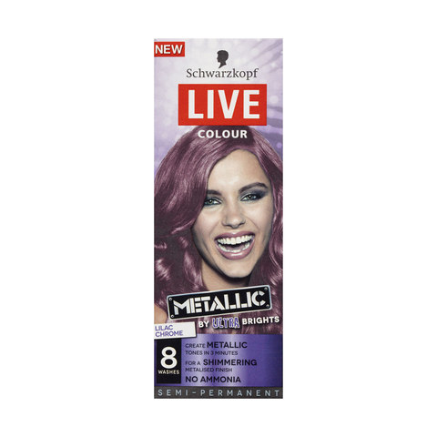 Schwarzkopf Metallic Lilac Chrome Live Colour Kmartnz