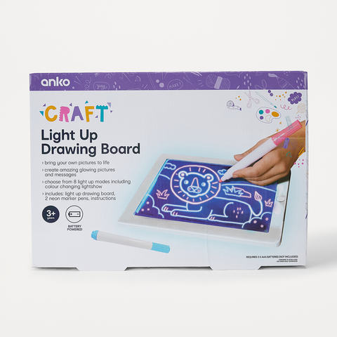 Crayola Trolls Light Up Tracing Pad Coloring Board For Kids / Crayola