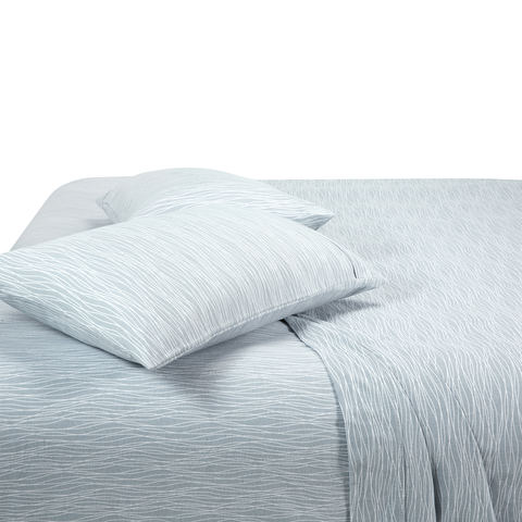 Tide Cotton Flannelette Sheet Set King Bed Kmartnz