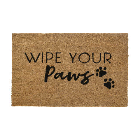 Wipe Your Paws Coir Mat Kmartnz