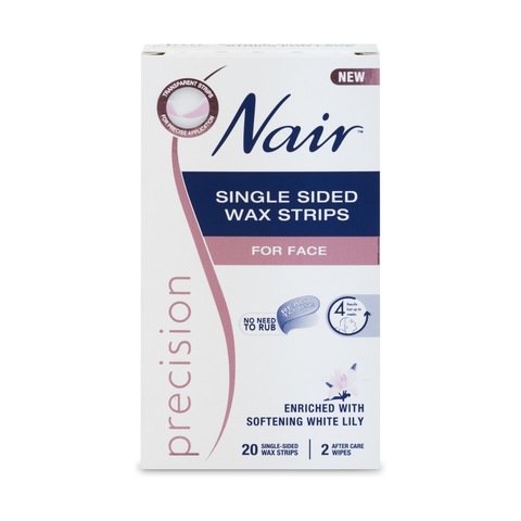 20 Pack Nair Single Sided Wax Strips Kmartnz