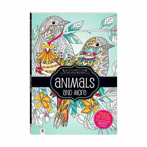 Download Kaleidoscope Colouring Animals And More Book Kmartnz