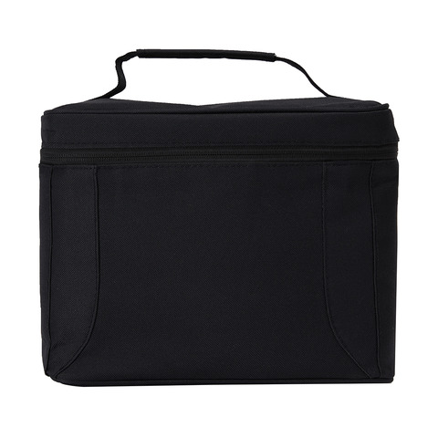 Black Insulated Soft Cold Box Lunch Bag - Kmart NZ