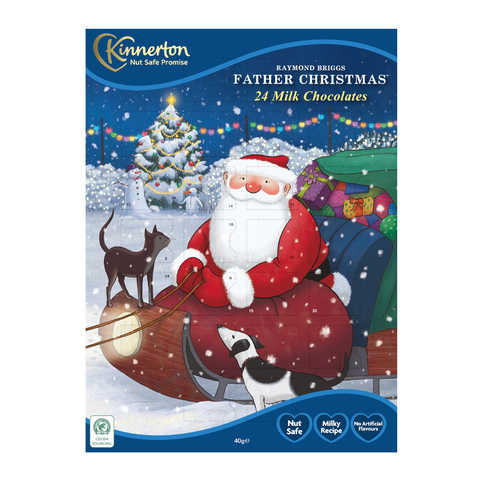 Raymond Briggs Father Christmas Advent Calendar 40g Kmartnz