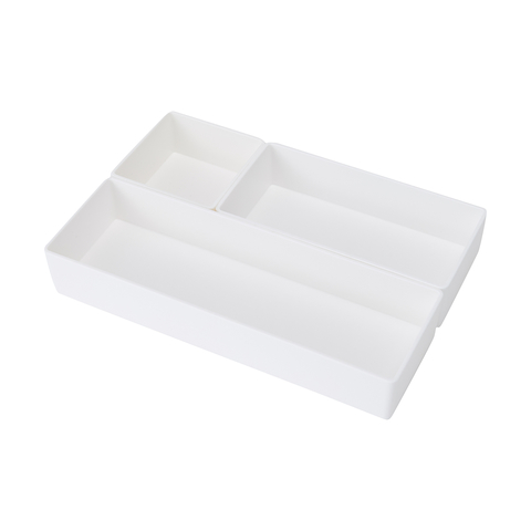 3 Piece Stationery Organiser Set White - Kmart NZ