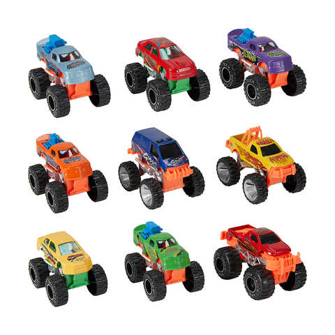 9 Pack Monster Trucks | KmartNZ