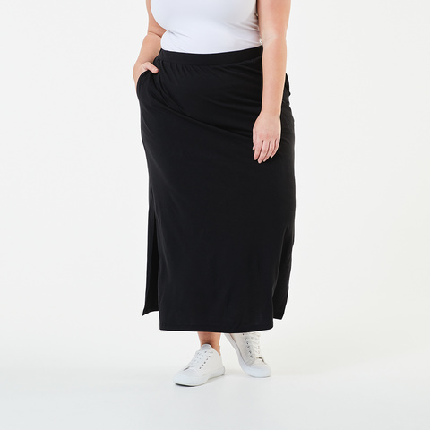 black maxi skirt kmart