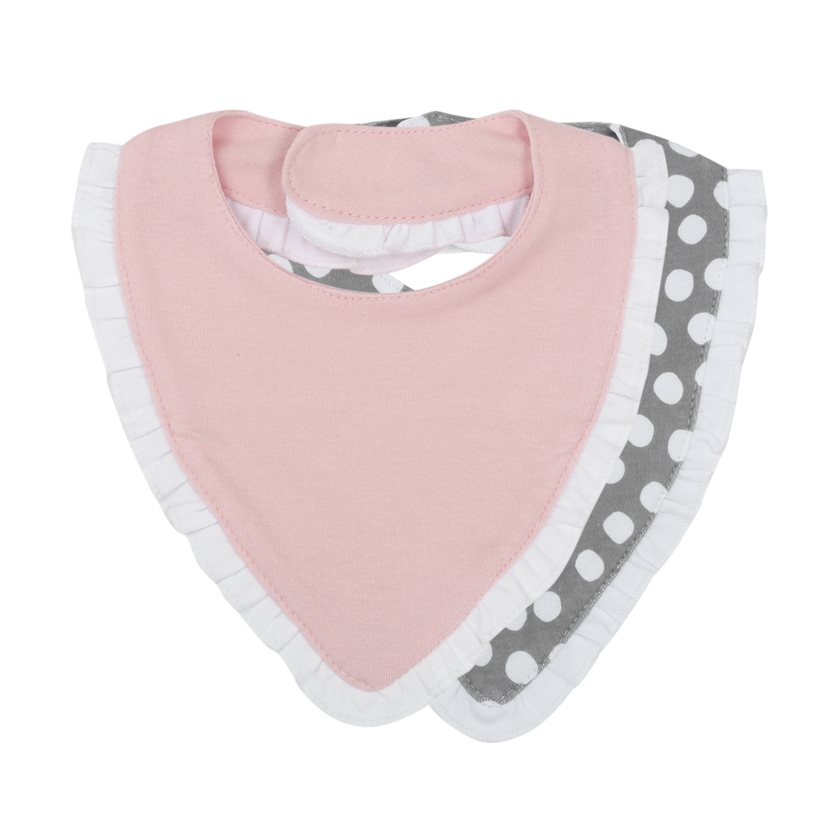 Baby Dribble Bibs - Set of 2 | KmartNZ