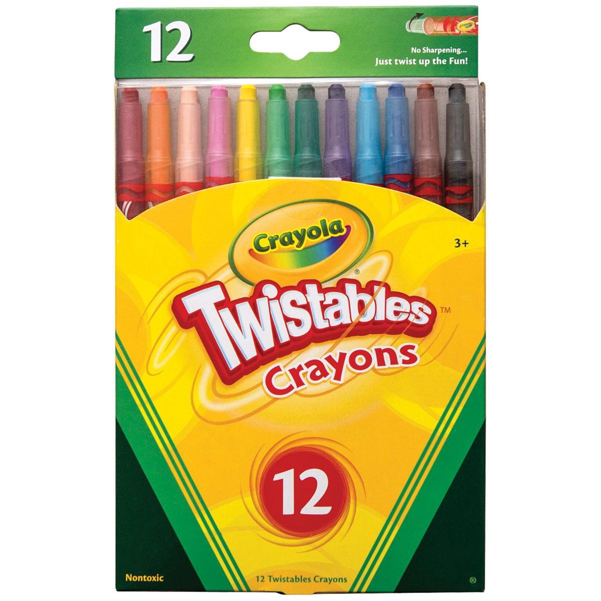 Crayola Twistable Crayons - Pack of 12 | KmartNZ