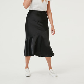 Satin Midi Skirt | KmartNZ