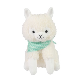 llama plush white