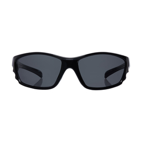 black wrap around sunglasses