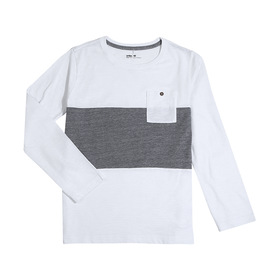 Boys Tops Shop For Boys T Shirts Boys Tank Tops Online Kmart Nz - long sleeve pique spliced tee